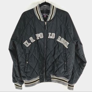 CLEARANCE 5 for $20 SALE U.S. Polo Assn. Puffer Varsity Jacket - L | A1-34